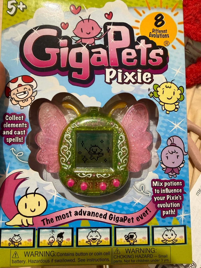 GigaPets Pixie Virtual Pet, Hobbies & Toys, Toys & Games on Carousell