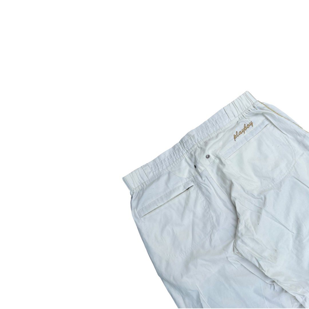 Gold Playboy (Category: Jeans) located in San Pedro. Submitted by drip_from_thrift (Listing ID 1432047960, Image 3). Description: Brand: Playaboy Gold (10) Conditions: 9 Waist: 31 Length: 41 Knee: 13.5 Open Leg: 10 Issue: .
