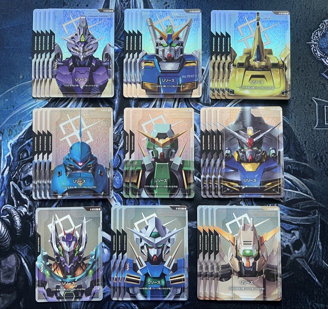 Gundam Card Game C++/C+ resource cards, Hobbies & Toys, Toys & Games on ...