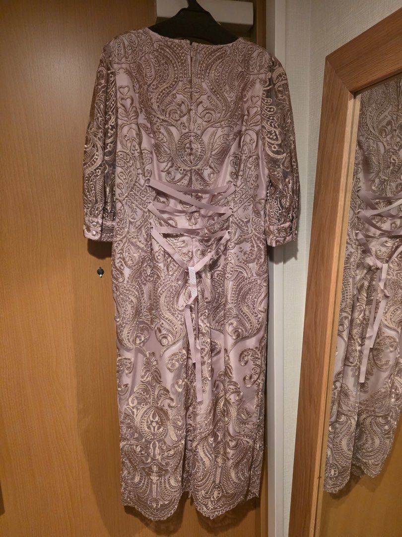Haremode Rose Pink Dress Size L (Category: Dresses) located in Mandaluyong City. Submitted by mtdc1 (Listing ID 1432059405, Image 2). Description: - From Japan - Haremode rose pink dress - Size: L - Condition: New with tags - Features intricate embroidery - Flattering silhouette - Lace-up back detail - Reason for selling - found another dress to wear for an event .