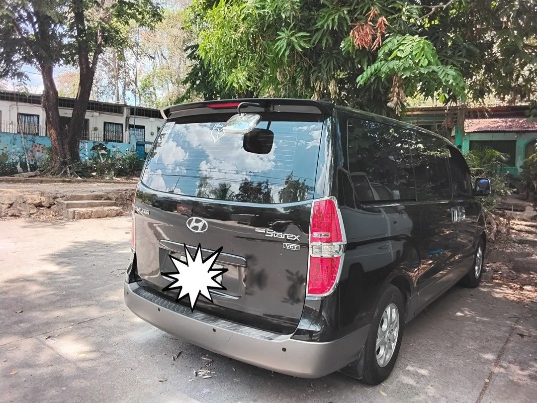 Hyundai Starex (Category: Used Cars) located in Taguig. Submitted by citytrendsph (Listing ID 1432122889, Image 1). Description: Hundai starex vgt manual 2009 model aquired 121k odometer Newly hard PMS Registered Complete original legal documents ORION LED ALL LIGHTS HEAD lights & tails lights Minimal scratches / dent Tire 95% thick Ready for long drive.