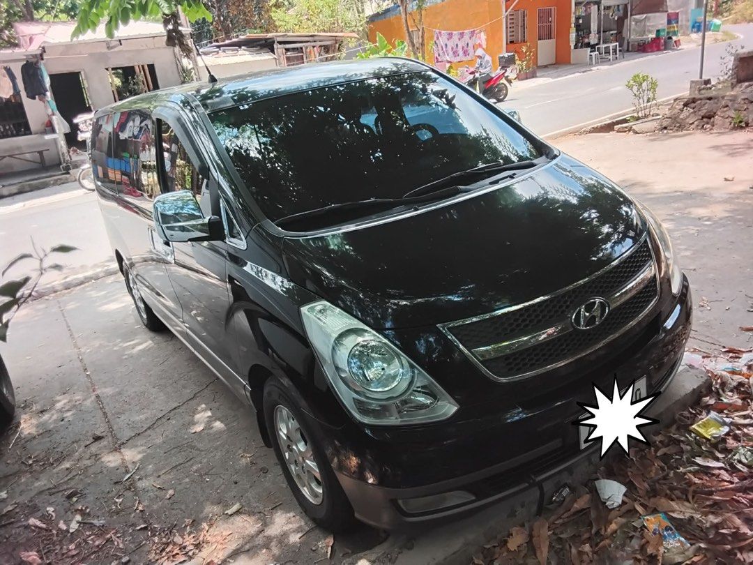 Hyundai Starex (Category: Used Cars) located in Taguig. Submitted by citytrendsph (Listing ID 1432122889, Image 2). Description: Hundai starex vgt manual 2009 model aquired 121k odometer Newly hard PMS Registered Complete original legal documents ORION LED ALL LIGHTS HEAD lights & tails lights Minimal scratches / dent Tire 95% thick Ready for long drive.