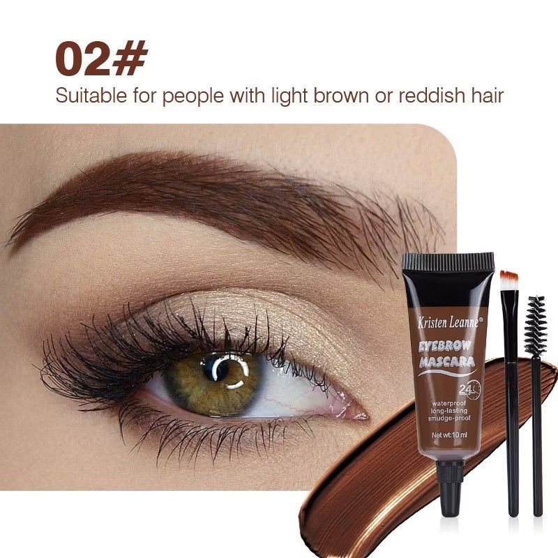Kristen Leanne Eyebrow Mascara (Category: Makeup) located in Los Banos. Submitted by donnaalbay47990 (Listing ID 1432016468, Image 3). Description: - Kristen Leanne Eyebrow Mascara - Waterproof & Long-lasting - Includes: Mascara tube, brush, and spoolie - Available Shades: 01, 02, 03, 04, 05, 06 - Net Weight: 10 ml - Find your perfect match!.
