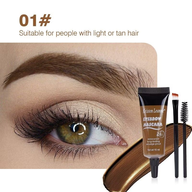 Kristen Leanne Eyebrow Mascara (Category: Makeup) located in Los Banos. Submitted by donnaalbay47990 (Listing ID 1432016468, Image 2). Description: - Kristen Leanne Eyebrow Mascara - Waterproof & Long-lasting - Includes: Mascara tube, brush, and spoolie - Available Shades: 01, 02, 03, 04, 05, 06 - Net Weight: 10 ml - Find your perfect match!.