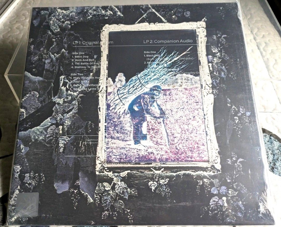 Led Zeppelin IV (2LP Deluxe Edition) (Category: Vinyls) located in Manila. Submitted by jhenaloymerchandise (Listing ID 1432022278, Image 2). Description: Led Zeppelin IV = ₱5,500 brand New sealed made in Germany (2LP Deluxe Edition).