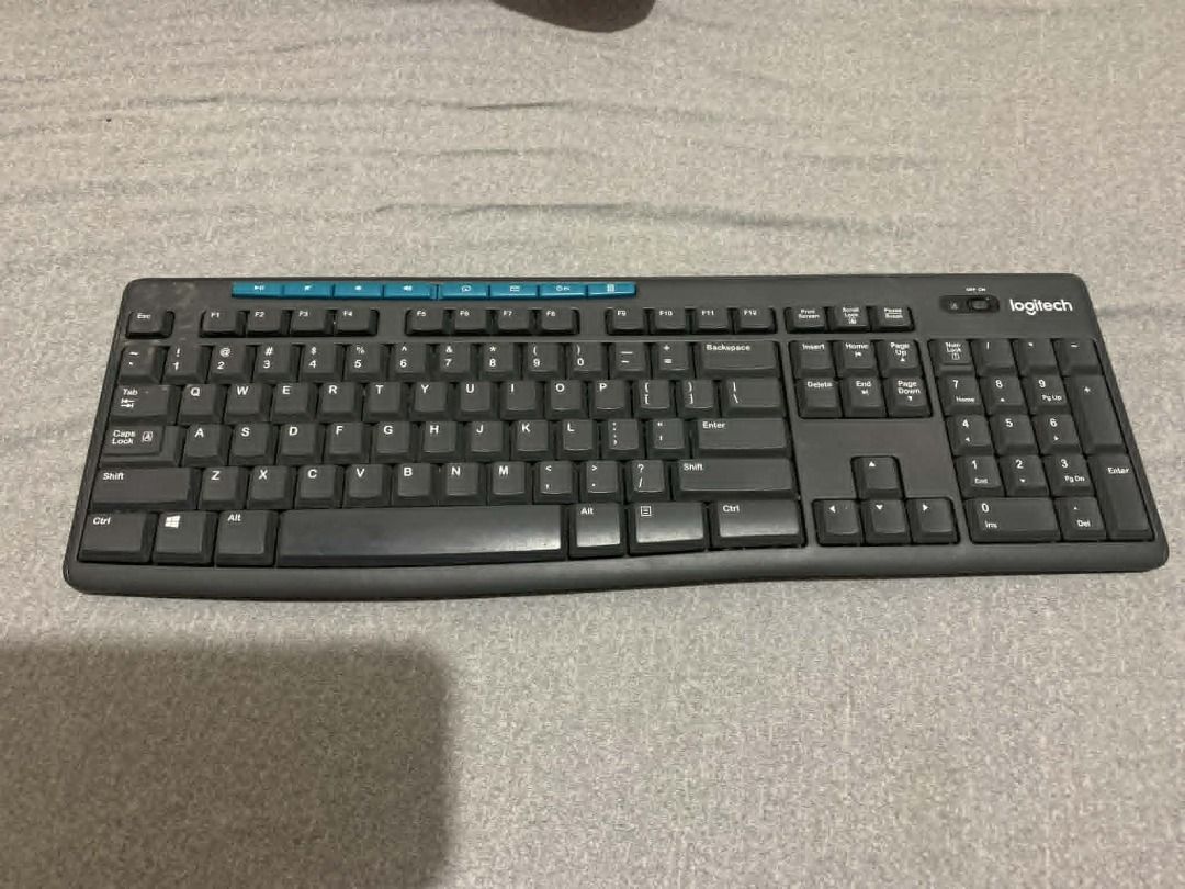 Logitech MK275 Wireless Keyboard (Keyboard Only - No Mouse/Receiver) (Category: Computer Keyboard) located in La Trinidad. Submitted by mystic.grant (Listing ID 1432140645, Image 1). Description: Selling my Logitech MK275 Wireless Keyboard (Keyboard only). Please read the details below befre offering: 📌Model: Logitech MK275 (Blue accent version). 📌Condition: Excellent working condition, all keys are crisp and responsive. No fades on the keycaps