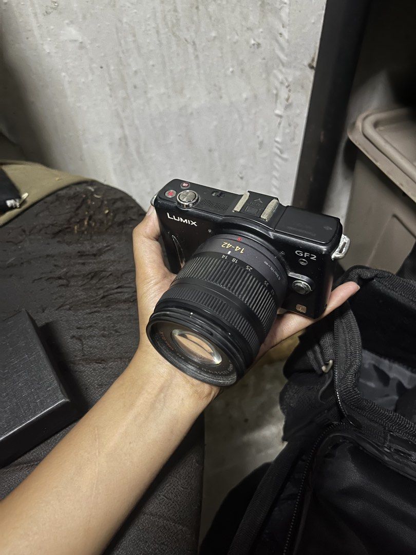 LUMIX GF2 (Category: Cameras) located in Manila. Submitted by sheilasaurus (Listing ID 1432129519, Image 1). Description: Selling my cam sample pictures at last slides Inclusion: Charger and Unit May fungus lang yung lens nya and it adds to the picture some nostalgic feeling hahaha .