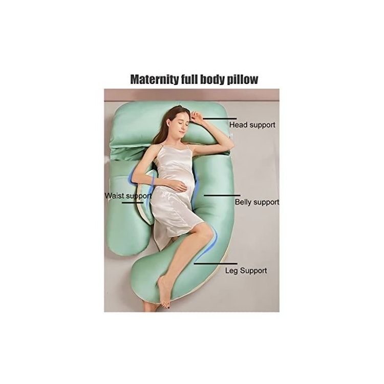 Maternity pillow U-shaped Maternity Pillow With Tencel Fabric Pillowcase, Pregnant Woman Body Pillow (Category: Maternity Care) located in Singapore. Submitted by thecommongoods.sg (Listing ID 1432154664, Image 2). Description: Best Pillow for Pregnancy: Our maternity pillow is uniquely designed, Detachable (with zipper) multiple parts. Simply connect separate sides to embrace whole body. Your head, neck, shoulders, back, hips, knees and legs wil
