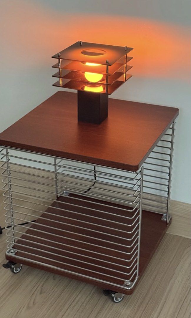 Modern Acrylic Table Lamp (Category: Lighting) located in Quezon City. Submitted by nabi1004 (Listing ID 1432036154, Image 3). Description: silverhome.ph on ig.