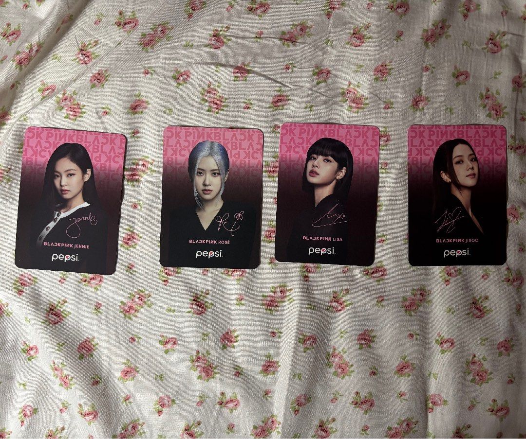 Pepsi X Blackpink Limited Edition Box Set (Empty Bottles) (Category: Vintage Collectibles) located in Quezon City. Submitted by flawlessrory (Listing ID 1432162956, Image 3). Description: - includes poster and photocards - good condition - limited edition 🩷No Cancellation of Orders * Once your order has been confirmed, cancellations will not be accepted. * Please make sure of your purchase before claiming an item. 🩷 No Refunds, Returns, or Exch