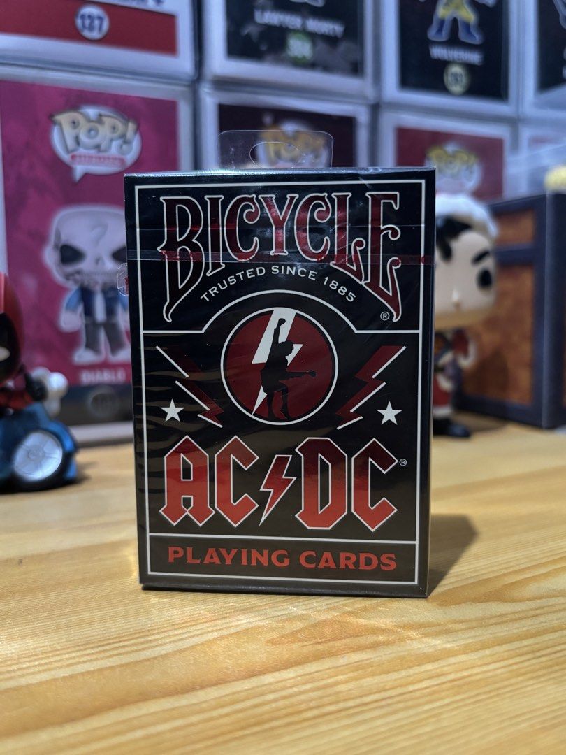 Playing Cards (Category: Board Games & Puzzles) located in Makati City. Submitted by random_stuffz (Listing ID 1432149535, Image 2). Description: All sealed and brand new Bicycle Stitch: 650 Bicycle ACDC: 600 Theory 11 Avengers purple: 500 Theory 11 Spiderman: SOLD Sadu playing cards: 500 Available for meetup and delivery Located at makati .