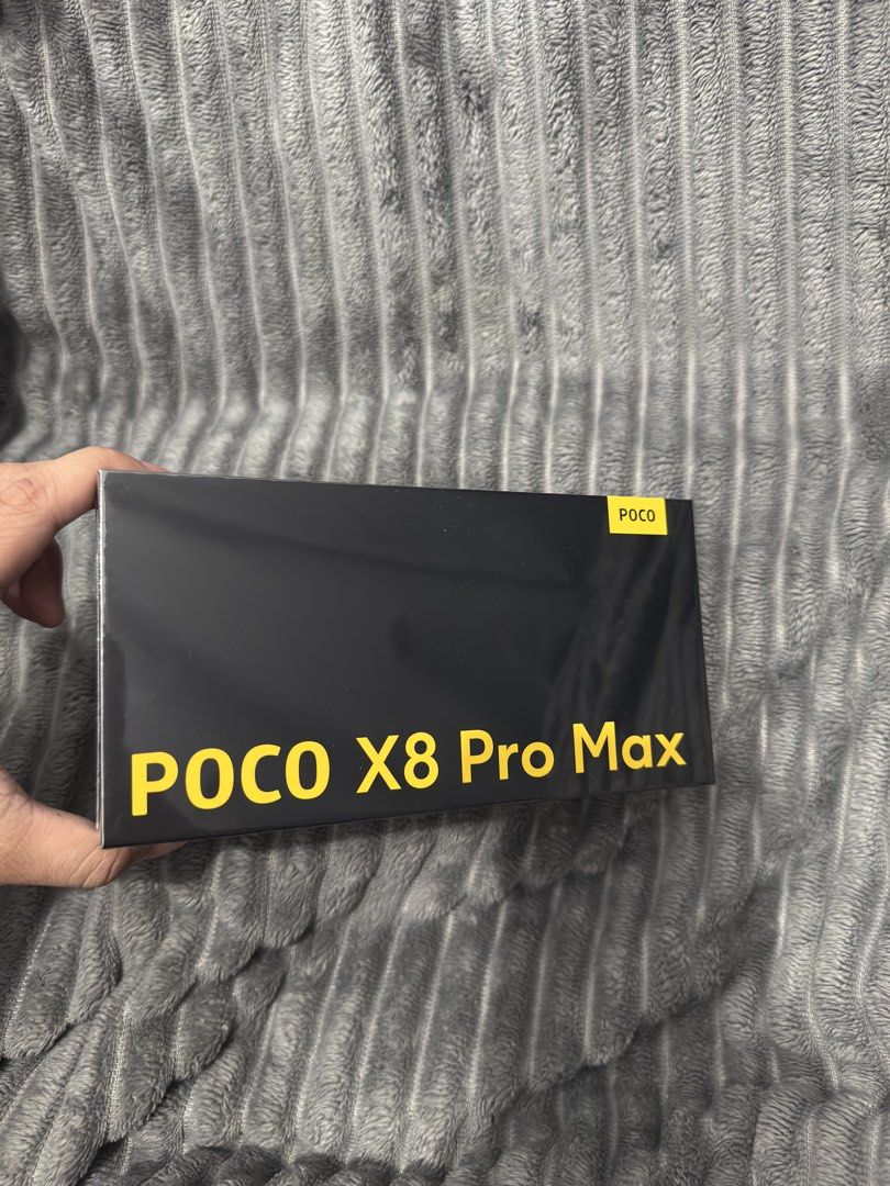 Poco x8 pro max white (Category: Xiaomi) located in Binan City. Submitted by _amaracelestia (Listing ID 1432003202, Image 1). Description: Poco X8 Pro Max White 12/512 Quick Specs: 6.83” Amoled Display 120hz Refresh Rate 50mp+8mp/20mp Dimensity 9500s (3nm) 8,500mAH 100w Charging Speed meet up/pick up/deliver via lbc biñan laguna loc.