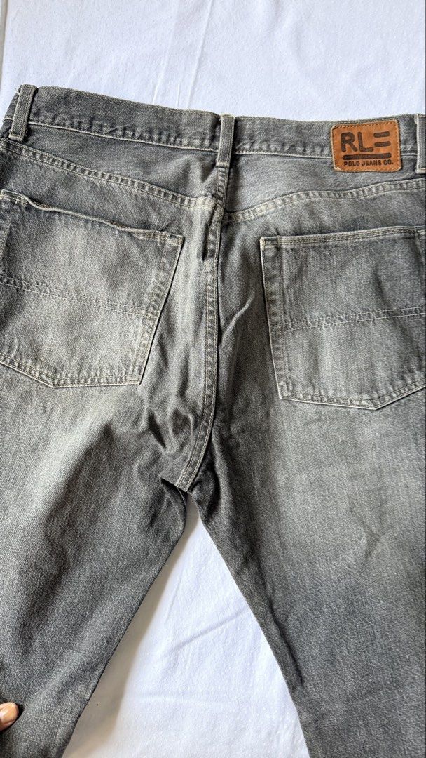 Polo Jeans Co. Grey Jeans (Category: Jeans) located in Valenzuela. Submitted by dees.corner (Listing ID 1432097009, Image 3). Description: - Polo Jeans Co. grey jeans - Size: 34 - Classic five-pocket design - Button and zipper closure - Leather Polo Jeans Co. logo patch at the back - Material: 100% cotton.