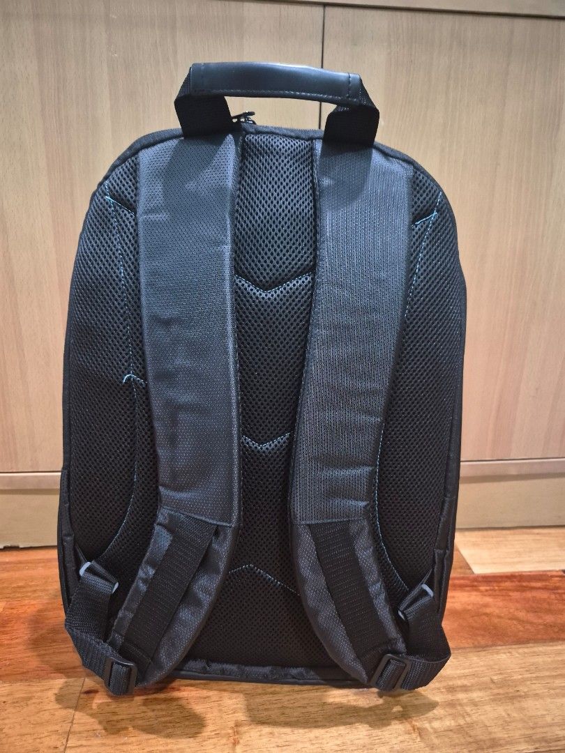 Predator Gaming Backpack (Category: Backpacks) located in Cainta. Submitted by gerlaystreasures (Listing ID 1432193667, Image 3). Description: -Acer Black Predator gaming backpack - Large main compartment with blue accent - Padded back panel for comfort - Adjustable shoulder straps - Top handle for easy carrying - Multiple compartments and pockets for organization - Features the Predator logo RFS: Fund sourcing.