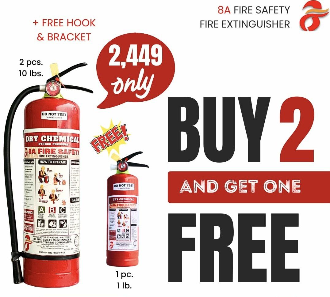 Quality Fire Extinguisher (Category: Safe) located in Pasig City. Submitted by mixpicks (Listing ID 1432122650, Image 1). Description: Good Quality Good After Sales Service With Free Mini Extinguisher .