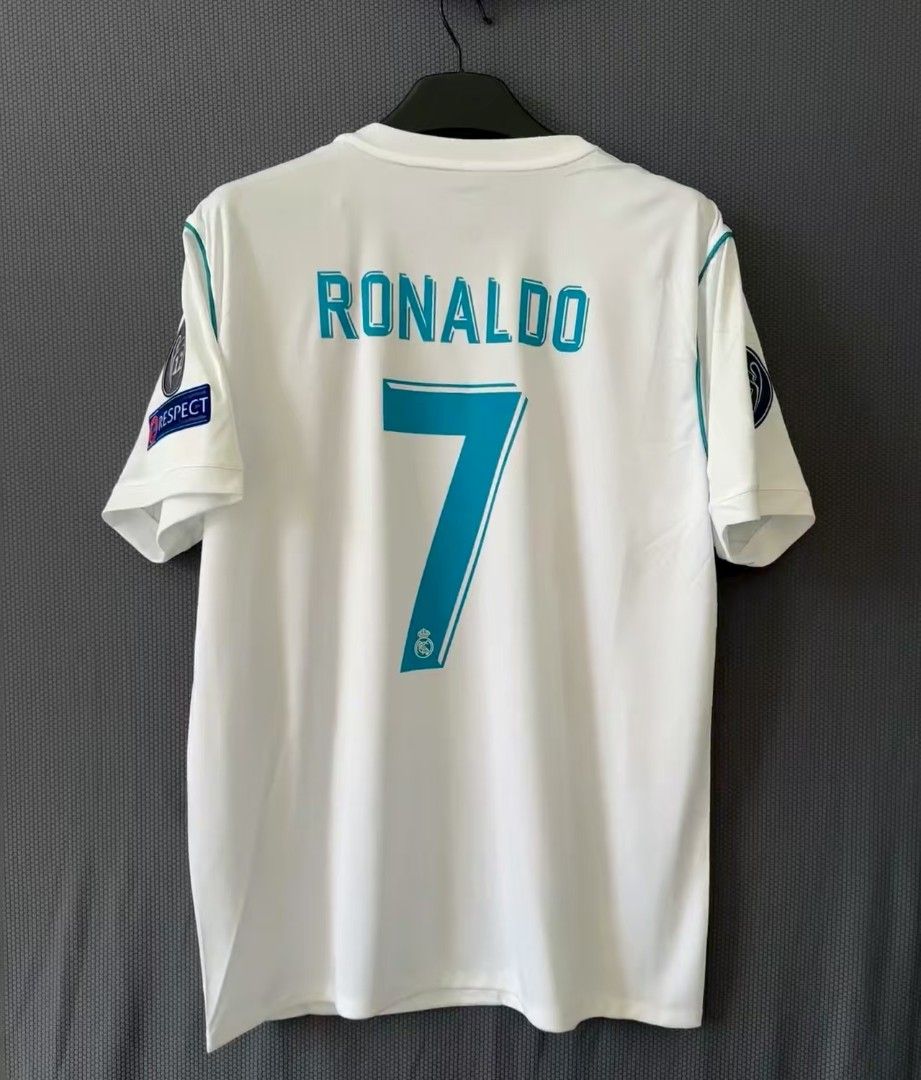 Real Madrid Retro Jersey (Category: Activewear) located in Singapore. Submitted by calcio_sport_jersey (Listing ID 1432183155, Image 2). Description: 👕 PRE-ORDER: Customize Sports Jerseys✨ ✅ Easy Payment: Paynow ✅ Latest or Retro Style ✅ Pm Me For More Jersey Info ✅ Personalize: Name, Number, Patch ✅ High Quality Printing: $5 (Name + Number) ✅ Patch Add-ons: $2 each 🎉Free Shipping on 2+ items‼️🎉 Buy more and save on delivery/discount！ ⚠️ Deliv