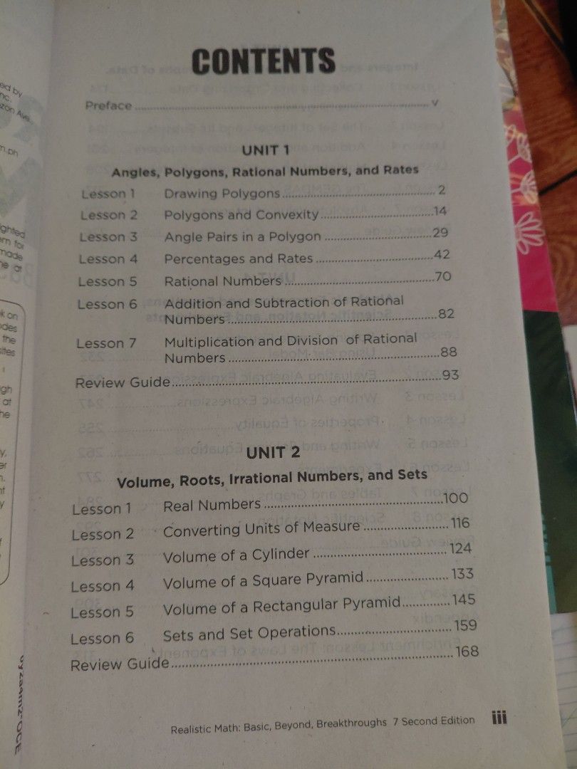 Realistic Math Basic, Beyond, Breakthroughs Grade 7, Hobbies & Toys ...