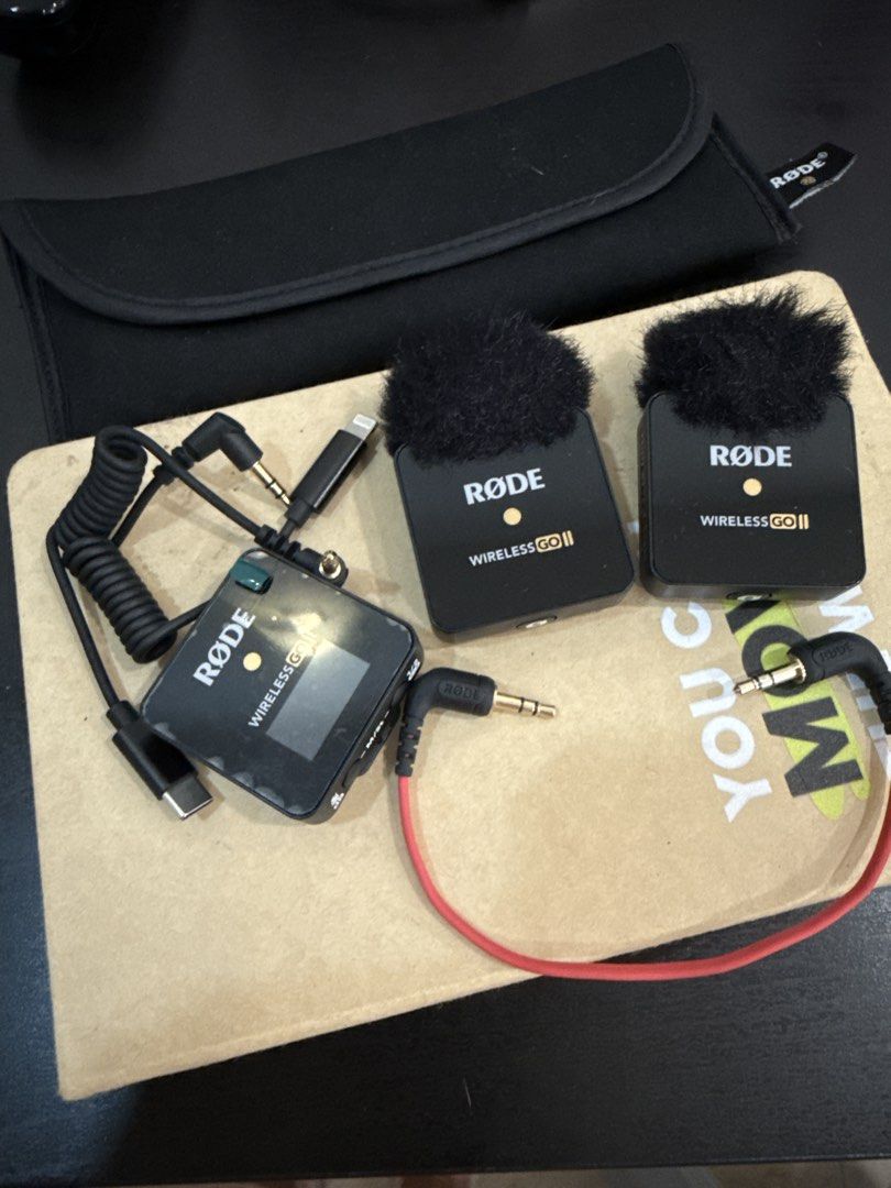 Rode Wireless GO II Microphone System426921395194449920