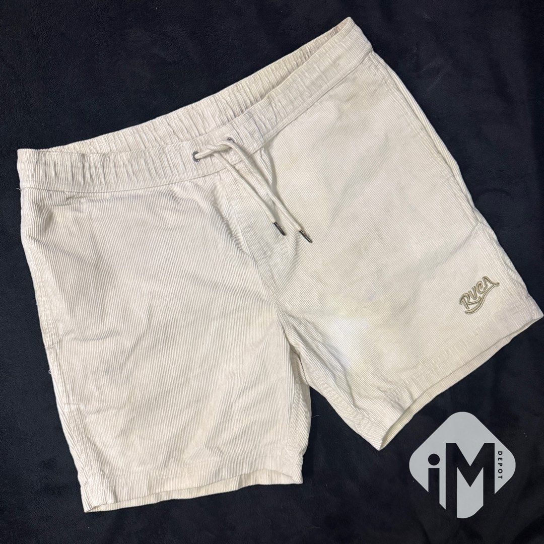 RVCA SHORTS (Category: Shorts) located in Paranaque City. Submitted by im_depot_ph (Listing ID 1432055105, Image 1). Description: VA SHORTS CREAM | M-L | 17x17 Php 590.00 #IMDEPOT.