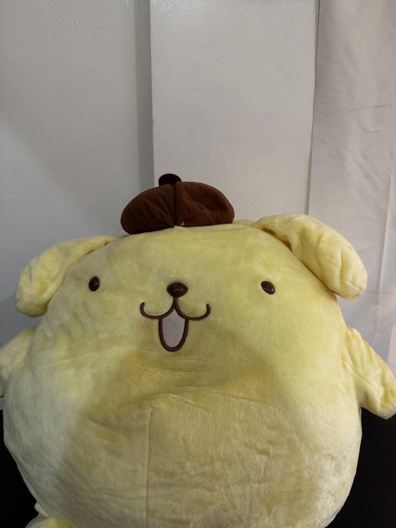 Sanrio Pompompurin Plush Stuffed Toy Large (Category: Plushies & Soft Toys) located in Cavite. Submitted by casingpavements (Listing ID 1432101125, Image 2). Description: .