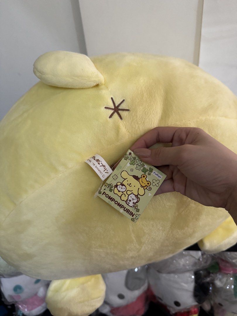 Sanrio Pompompurin Plush Stuffed Toy Large (Category: Plushies & Soft Toys) located in Cavite. Submitted by casingpavements (Listing ID 1432101125, Image 3). Description: .