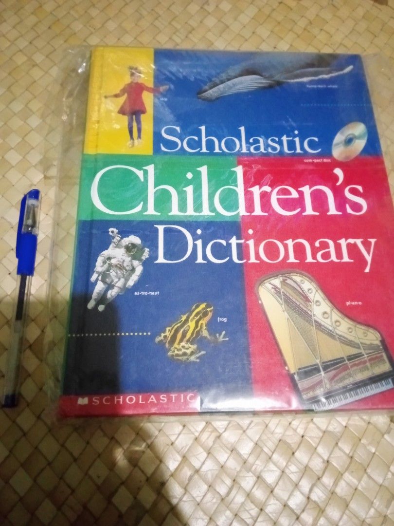 Scholastic Children's Dictionary (Category: Children's Books) located in Paranaque City. Submitted by booksbycccc (Listing ID 1432115061, Image 1). Description: preloved,Hardcover MOP gcash MOD: lalamove / jnt direct.