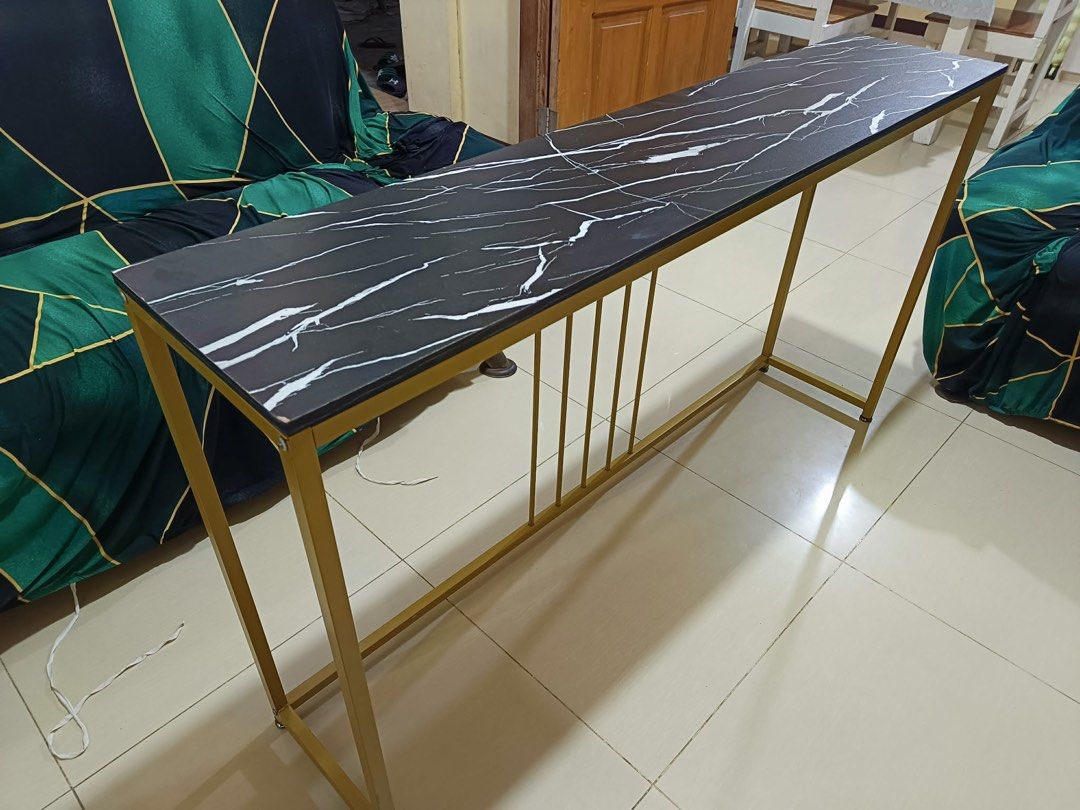 Side table (Category: Tables & Sets) located in Las Pinas. Submitted by stockholm05 (Listing ID 1432064921, Image 3). Description: Height 77cm Width 30cm Length 140cm.