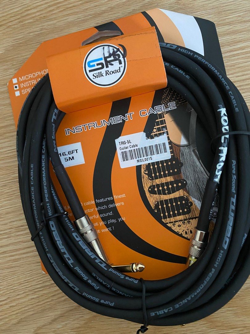 Silk Road TRG-5L Guitar Instrument Cable (Category: Musical Instruments) located in Taguig. Submitted by mihox (Listing ID 1432195743, Image 2). Description: .