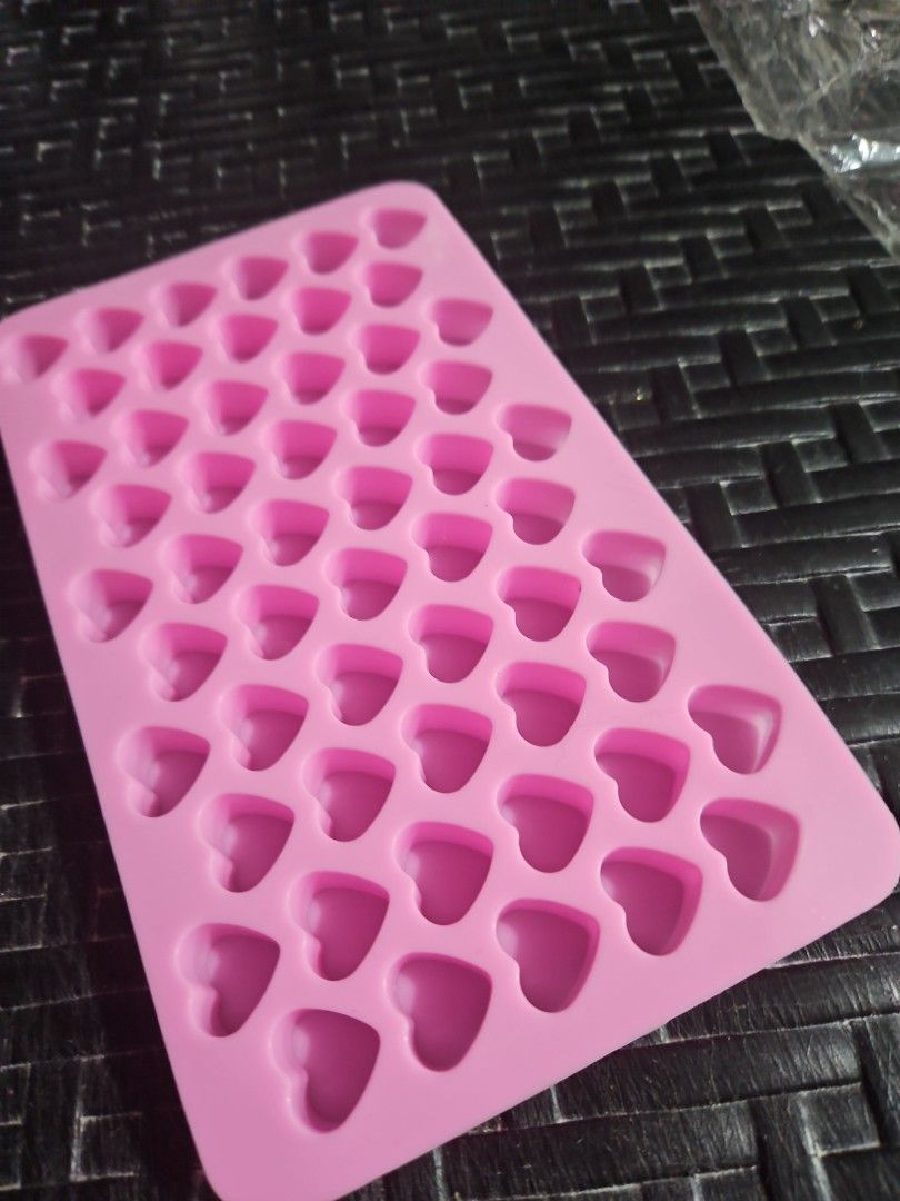 Small Hearts Molder (Category: Bakeware) located in Manila. Submitted by just_about_anything (Listing ID 1432134442, Image 2). Description: - Small Hearts Molder - Pink color - Heart-shaped design - Perfect for chocolates, jellies, or soaps - Ready to use.
