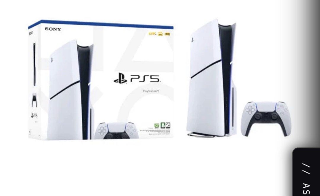 Sony PlayStation 5 (PS5) Console SLIM, Video Gaming, Video Game ...