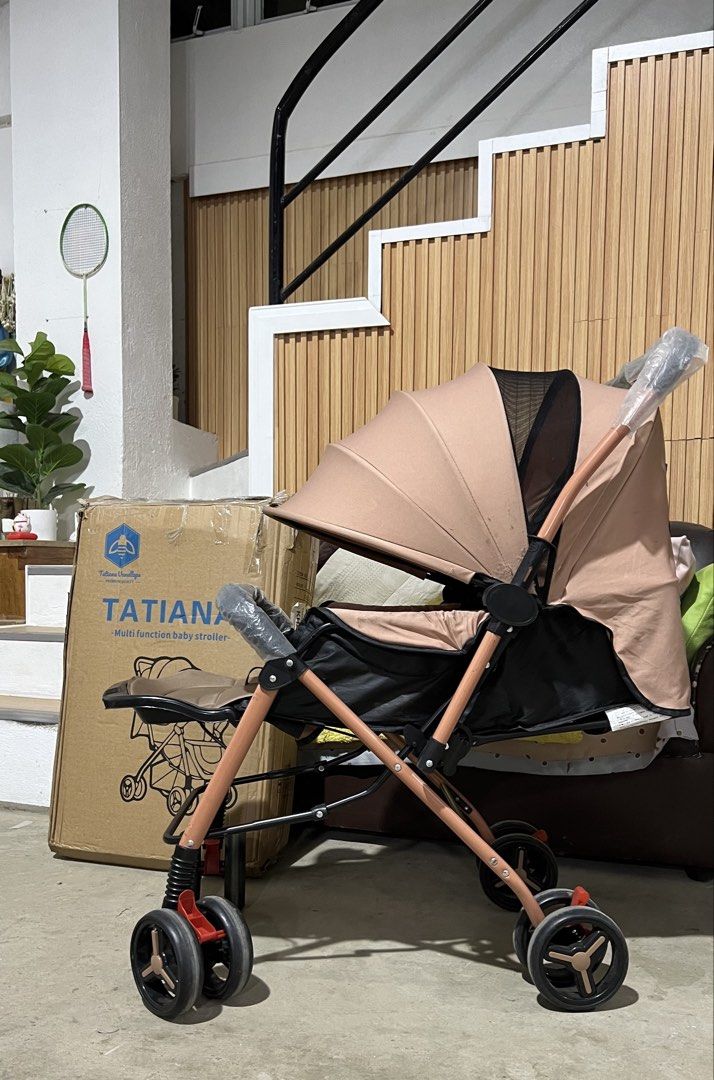 TATIANA MULTI-FUNCTIONAL BABY STROLLER (Category: Strollers) located in Baguio. Submitted by vercale (Listing ID 1432065355, Image 2). Description: TATIANA MULTI-FUNCTIONAL BABY STROLLER Na stock lang Kaya pinapabenta na Ilang buwan pa lang nagamit Kaya may mga plastic pa Super Tibay Like New Pa po ito With Box Wala lang po ung storage niya sa ilalim Please watch video and browse all pics for more details.