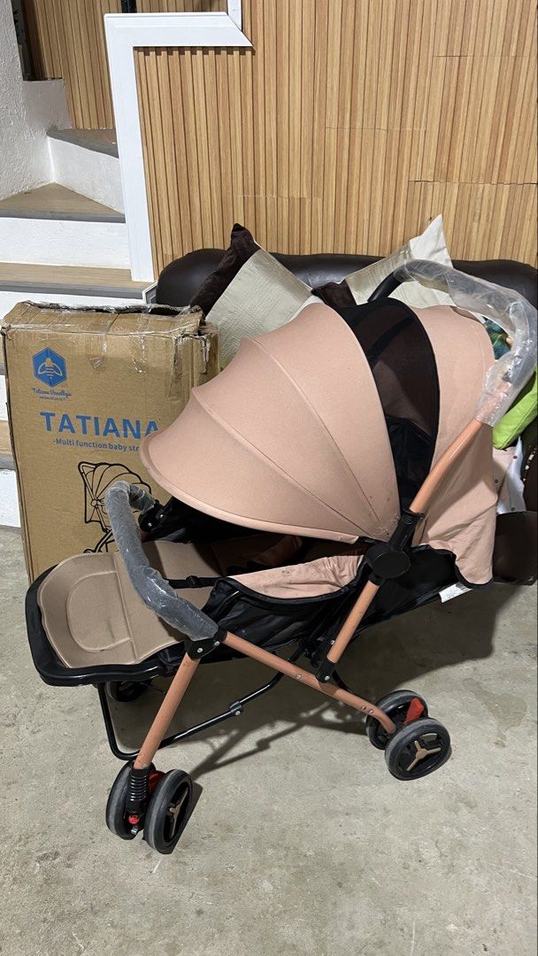 TATIANA MULTI-FUNCTIONAL BABY STROLLER (Category: Strollers) located in Baguio. Submitted by vercale (Listing ID 1432065355, Image 3). Description: TATIANA MULTI-FUNCTIONAL BABY STROLLER Na stock lang Kaya pinapabenta na Ilang buwan pa lang nagamit Kaya may mga plastic pa Super Tibay Like New Pa po ito With Box Wala lang po ung storage niya sa ilalim Please watch video and browse all pics for more details.