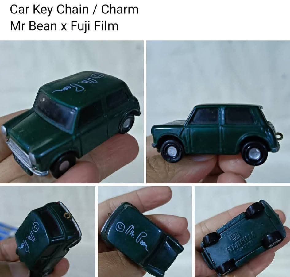Teddy & Car Key Chain/Charm Set Mr Bean (Category: Character Goods) located in Baguio. Submitted by boxmania (Listing ID 1432070641, Image 3). Description: From HK/UK/Dubai/Canada or Japan Surplus/Auction Box What you see is what you get No return, no exchange (random item po nakukuha ng seller sa box).