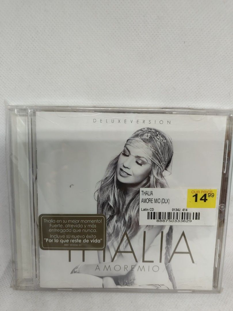 THALIA- AMOREMIO (DELUXE EDITION) (Category: Vinyls) located in Manila. Submitted by musiccdshopnew (Listing ID 1432068776, Image 1). Description: .