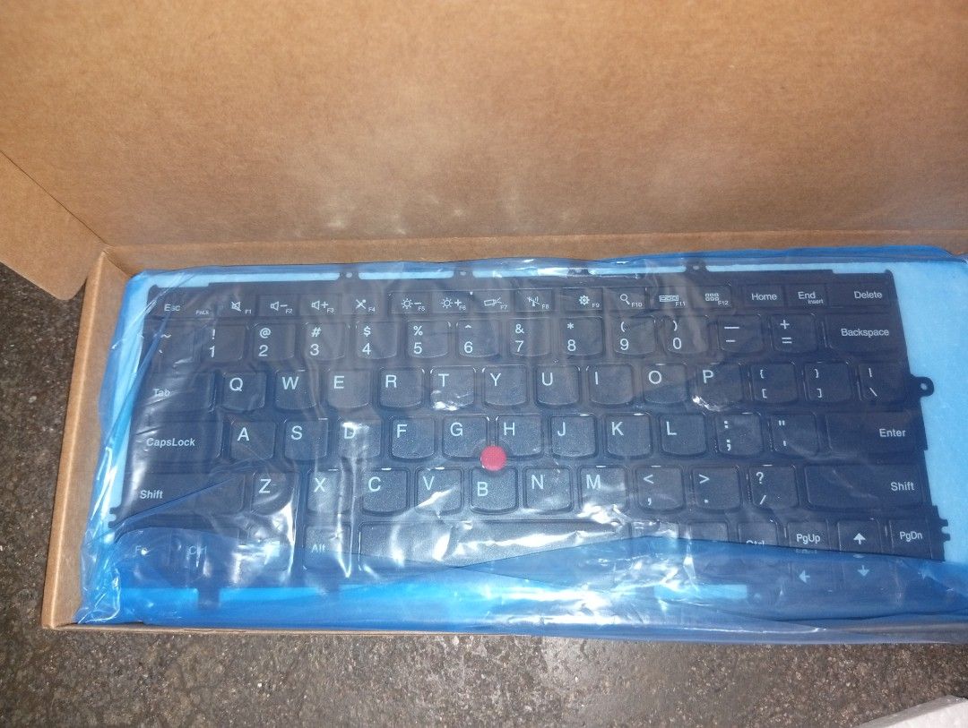 Thinkpad Internal Keyboard Replacement (Category: Computer Keyboard) located in Manila. Submitted by luekely43171531 (Listing ID 1432115720, Image 3). Description: Good for thinkpad models like x240, x240s, X270, X230S, X240i, X250, X260, X260S, A75 US keyboard Reason For Selling: I bought the wrong model my laptop was an l470 last price no negotiations. for meet up as long as it's near mrt, lrt or las piñas..