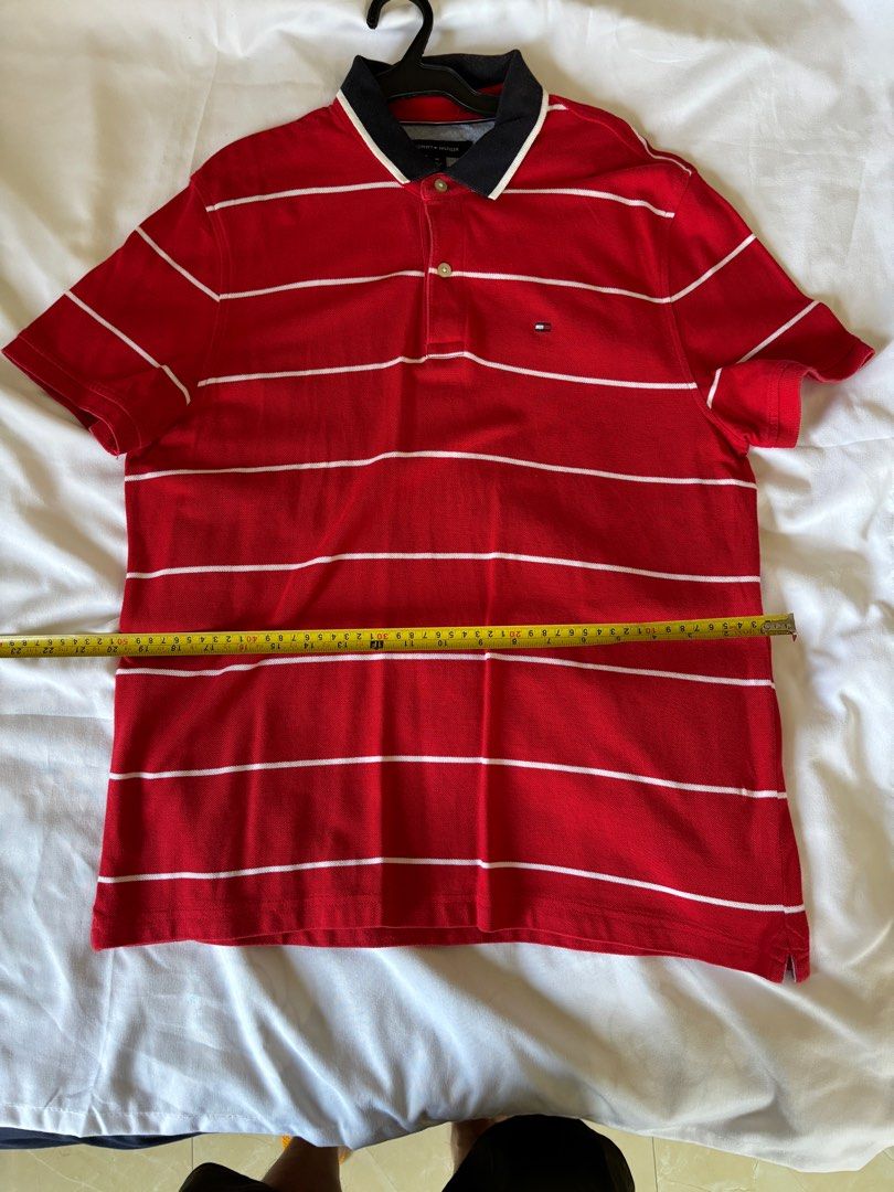 Tommy hilfiger polo shirt (Category: Tshirts & Polo Shirts ) located in San Ildefonso. Submitted by PatchAdamss (Listing ID 1432077485, Image 2). Description: For sale! Tommy hilfiger polo shirt Red 8/10 Slight collar fade Clean!.