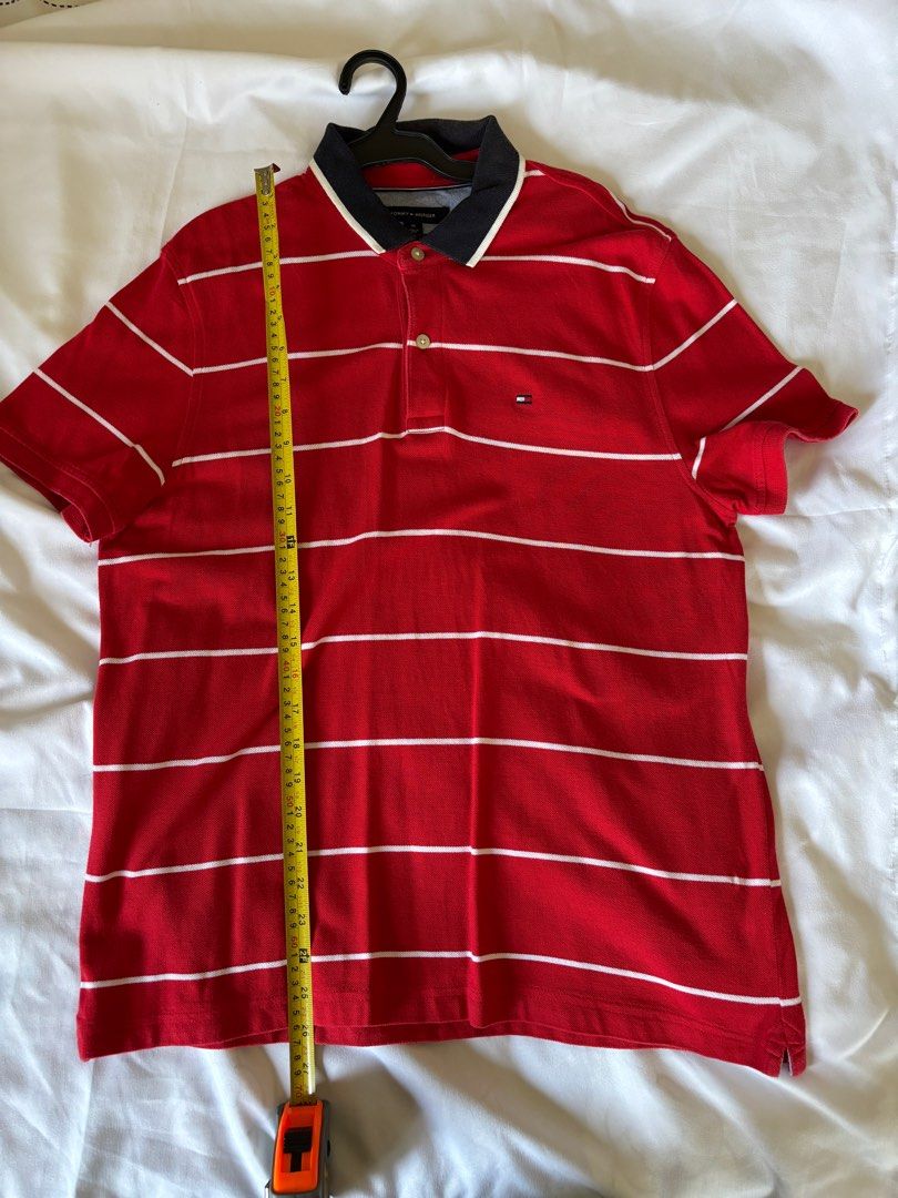 Tommy hilfiger polo shirt (Category: Tshirts & Polo Shirts ) located in San Ildefonso. Submitted by PatchAdamss (Listing ID 1432077485, Image 1). Description: For sale! Tommy hilfiger polo shirt Red 8/10 Slight collar fade Clean!.