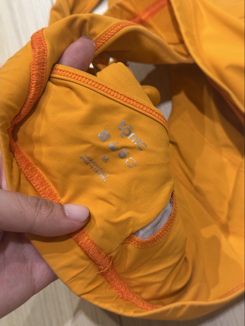 Tonic Sports Bra - Orange - Size M (Category: Activewear) located in Mandaluyong City. Submitted by justsomeofmythings_ (Listing ID 1432004467, Image 3). Description: .