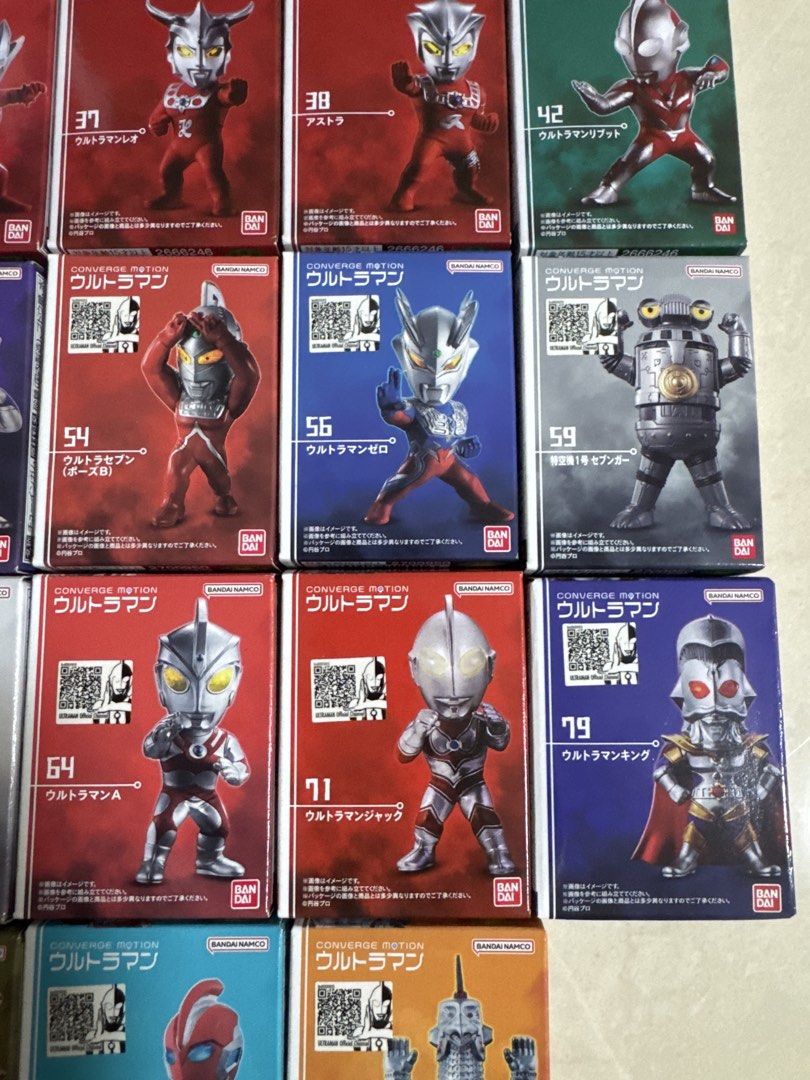 Ultraman Converge Motion (Category: Designer & Blind Box Toys) located in Singapore. Submitted by smurf28 (Listing ID 1432134867, Image 5). Description: $15 for 1 piece $25 for 2 pieces.