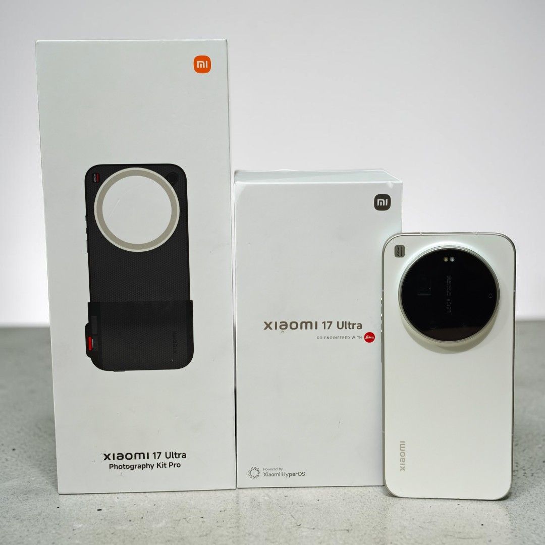 Xiaomi 17 Ultra White 1TB Global (Category: Xiaomi) located in Manila. Submitted by julianjuleschico (Listing ID 1432015154, Image 1). Description: Xiaomi 17 Ultra White GLOBAL 1TB 1024gb Storage / 16gb RAM Latest Snapdragon 8 Elite Gen 5 Processor 6000mah battery , 100% health Dual sim - Openline - 5G Connectivity Complete package with free case Good as new, No scratch Php 85k for the set Split: 17 Ultra standard package: 80k 17 ultra camera kit