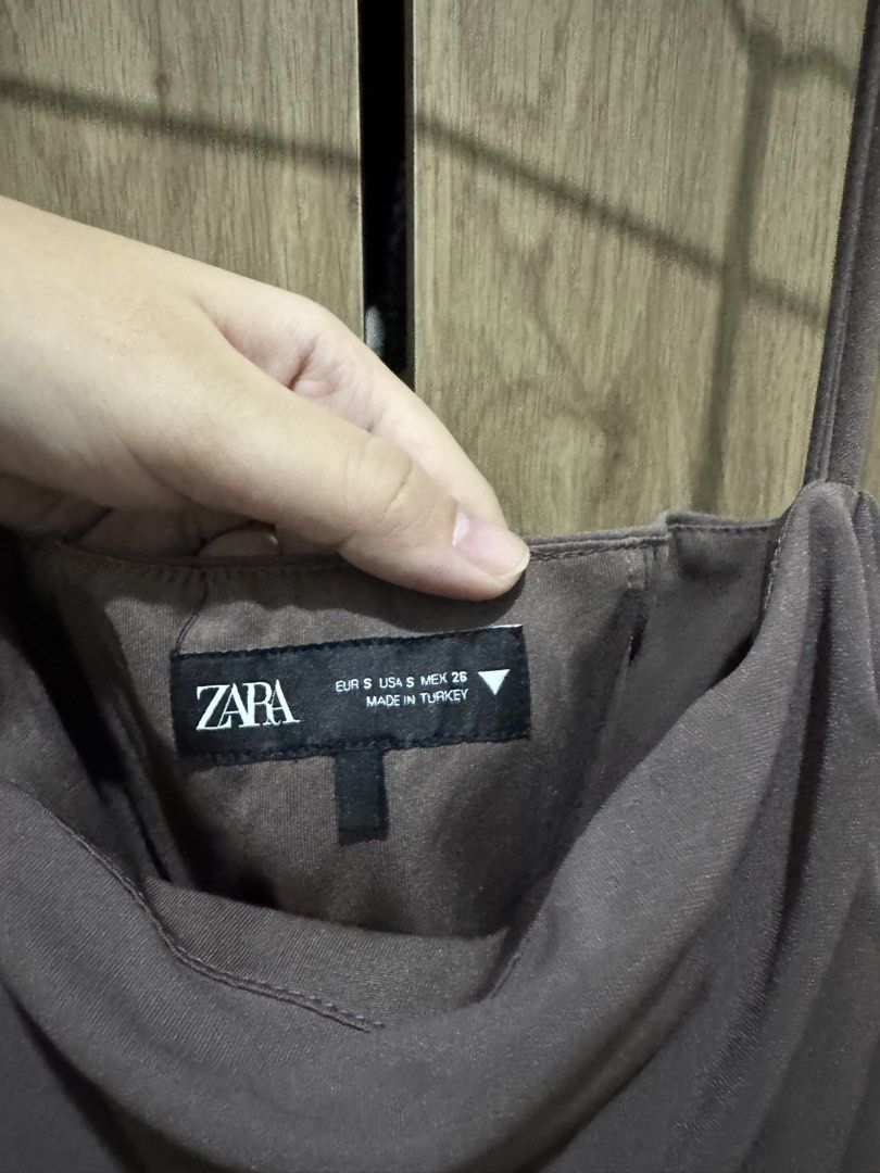Zara Drape corset Top - Size S (Category: Blouses) located in Rizal. Submitted by igarette (Listing ID 1432183368, Image 2). Description: - Zara top - Draped design - Spaghetti straps - Size S - Solid color - Made in Turkey Very pretty!!! Used only once.