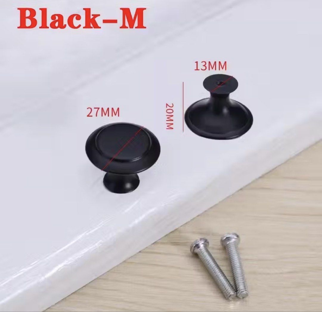 1pc Round Cabinet Knobs Single Hole Stainless Steel Drawer Door Pull/Kitchen Cupboard Handle(With Screw) (Category: Other Home Furniture) located in General Trias. Submitted by aprilocampo0412 (Listing ID 1432304535, Image 1). Description: 1pc Round Cabinet Knobs Single Hole Stainless Steel Drawer Door Pull/Kitchen Cupboard Handle(With Screw).