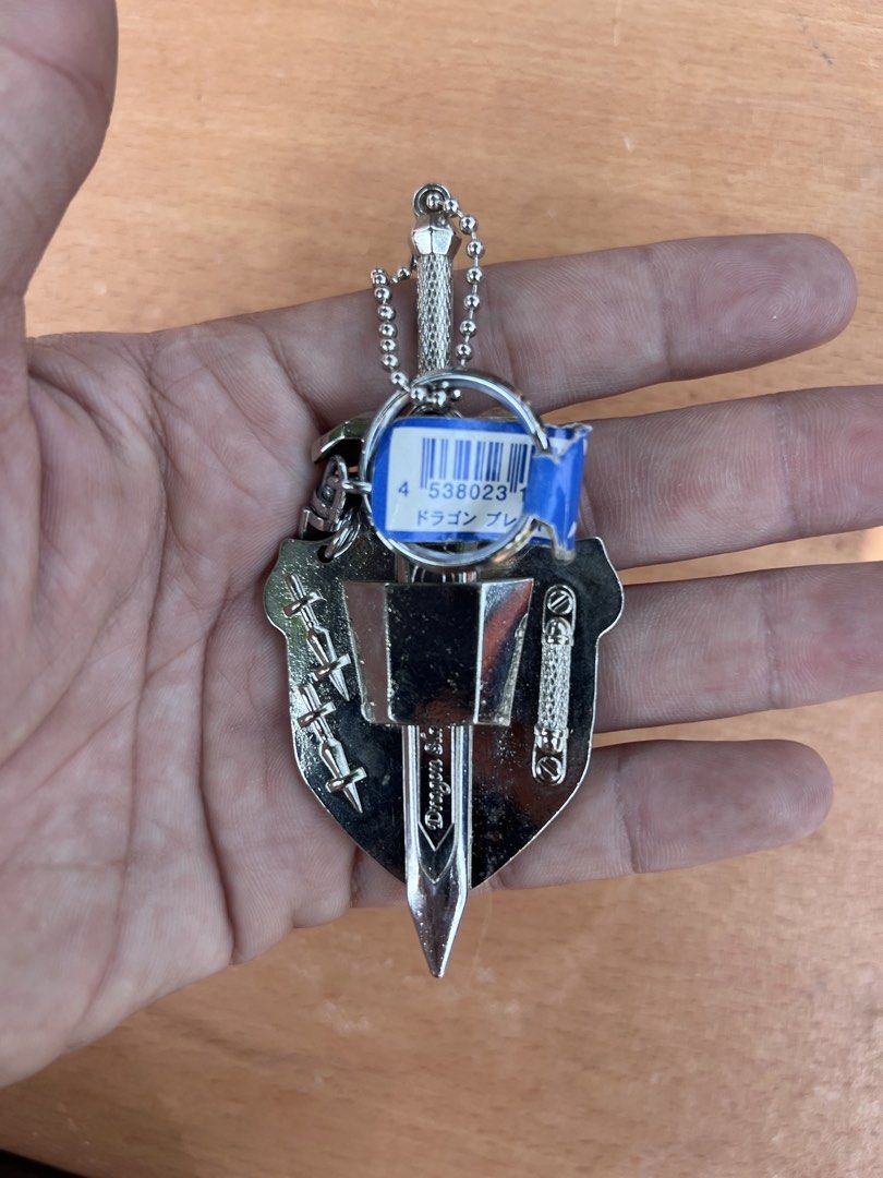 2000s-era Dragon Slayer sword and shield keychain diecast (Category: Vintage Collectibles) located in Zamboanga. Submitted by lcomprendio26013 (Listing ID 1432287562, Image 2). Description: 2 👁PLEASE READ THE DESCRIPTION BEFORE YOU ORDER OR CHAT ME👍 AUTHENTIC 2000s-era Dragon Slayer sword and shield keychain diecast 📢pay today,ship out tomorrow 📢All picture posted are actual item that will you get 📢📢pg hnd aq makarply dto sa carousel paki m