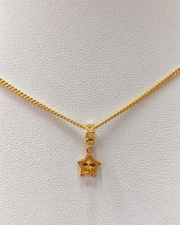 916 Gold Chain + Pendant (Set) Collection item 1