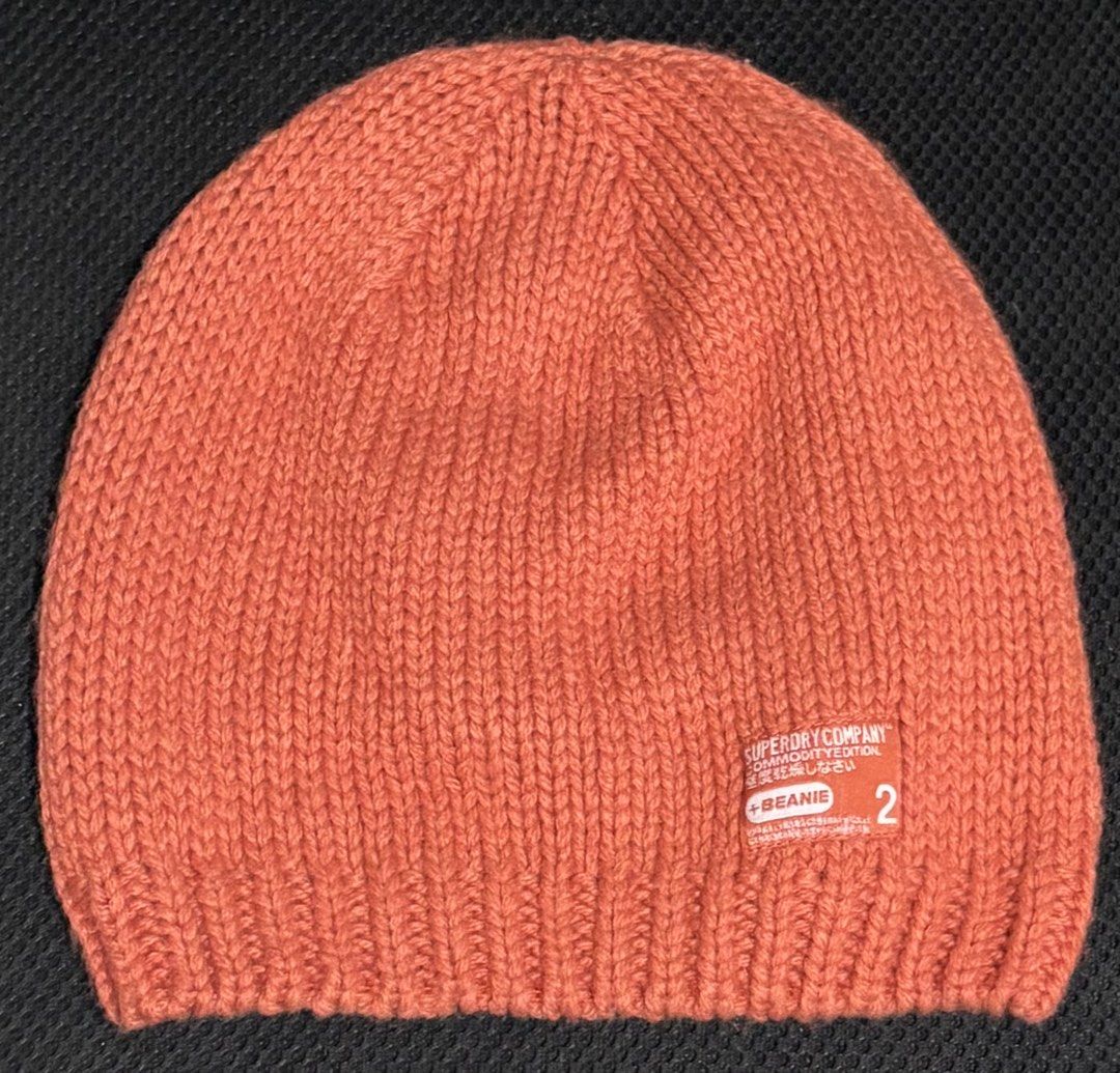 🔥 SUPERDRY BEANIE 🔥 (Category: Beanies) located in Hermosa. Submitted by breestyle (Listing ID 1432354413, Image 1). Description: Premium feel + standout color 🍊 • Superdry Company • 70% acrylic / 30% wool • One size (stretchable) • Condition: Good as new Perfect pang cold fits / street style 💯 💰 ₱499 (negotiable) 📦 Shipping nationwide PM lang G!.