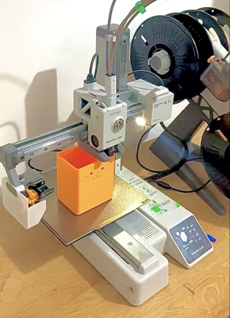 A1 Mini Bambulab - AMS not included (Category: Printers, Scanners & Copiers) located in Manila. Submitted by pattryns (Listing ID 1432244289, Image 1). Description: A1 mini bambu lab. Bought December 2025 - RFS: upgrade Price can be negotiable. Some parts are newly replaced.