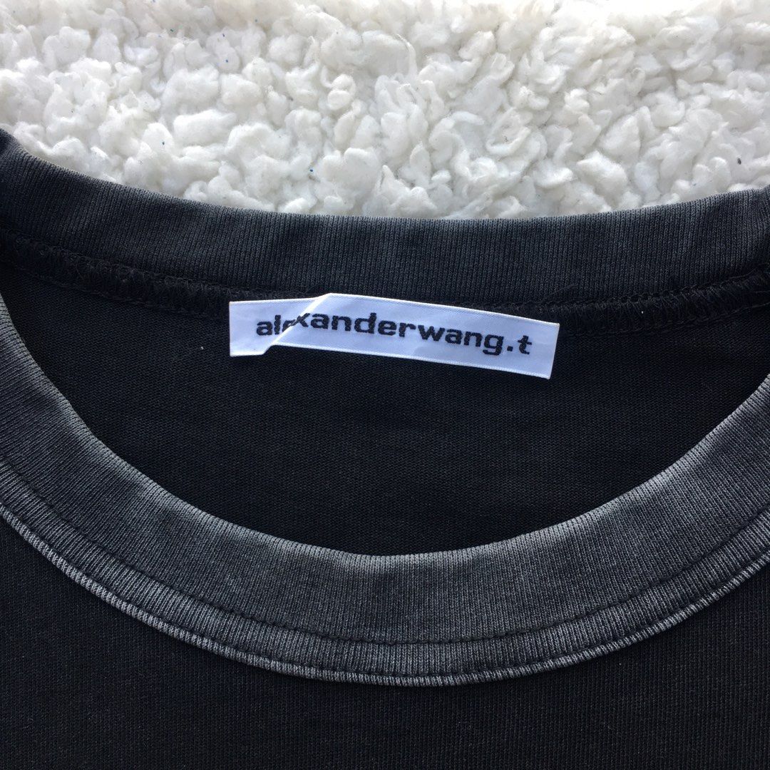 ALEXANDER WANG - ACID WASH SHIRT (Category: Tshirts & Polo Shirts ) located in Bacolod City. Submitted by mic_moneyyyyy (Listing ID 1432321055, Image 3). Description: ALEXANDER WANG - ACID WASH SHIRT Size : Medium Width : 23 Length : 30 Condition : Verygood No issue need wash.