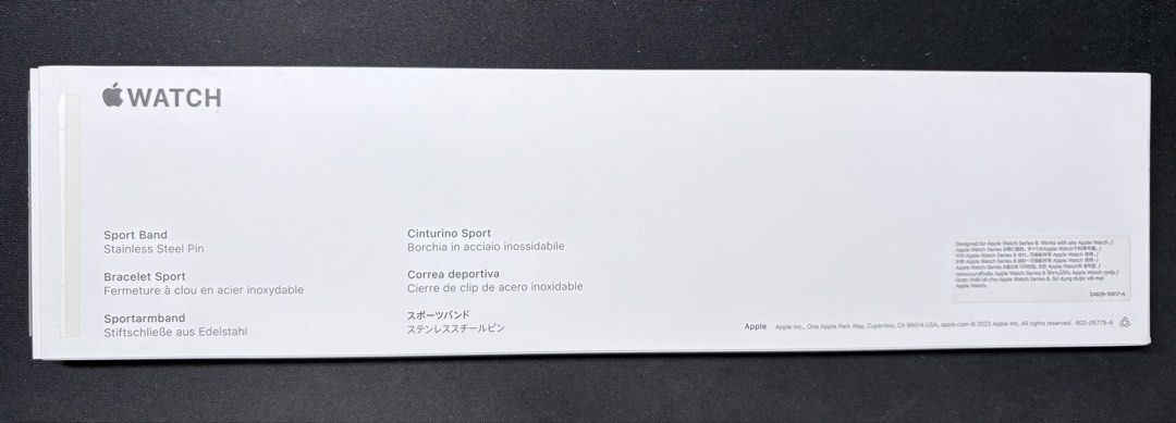 Apple Watch Sport Band (Category: Wearables & Smart Watches) located in Manila. Submitted by njroms (Listing ID 1432243135, Image 2). Description: Original Brand new Sealed Color: White Fits with 45mm Apple Watch Payment via GCash or bank transfer.