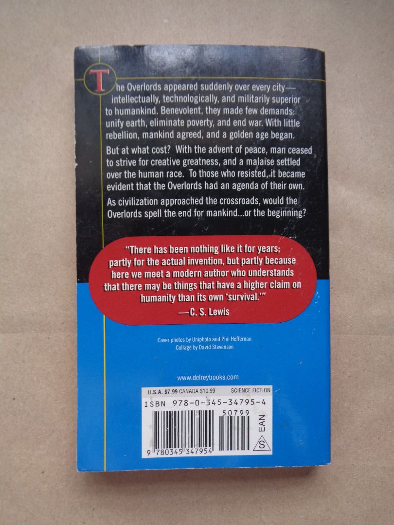 Arthur C. Clarke Childhood's End Paperback (Category: Storybooks) located in Naga. Submitted by caffein8d (Listing ID 1432215103, Image 2). Description: *Childhood's End by Arthur C. Clarke *Science Fiction, Dystopia *MMPB “Imagine that every man’s mind is an island, surrounded by ocean. Each seems isolated, yet in reality all are linked by the bedrock from which they spring. If the ocean were to vanish, that would be the end of the islands. They