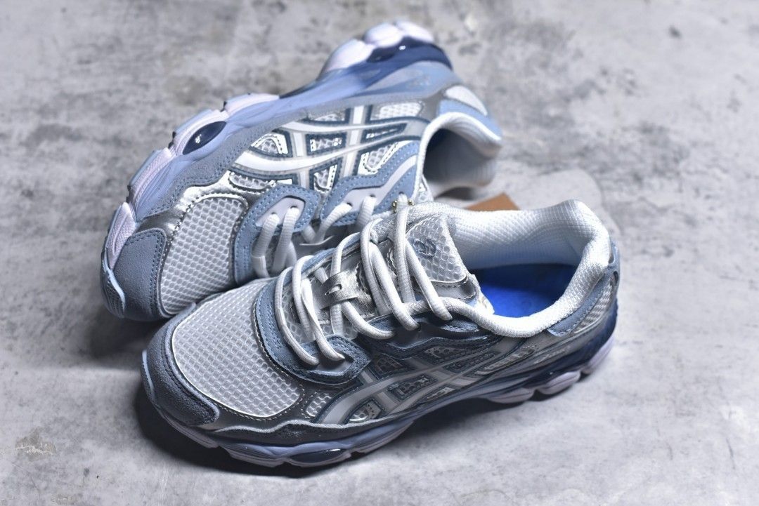 👟Asics GEL-NYC White Blue shoes (Category: Sneakers) located in Singapore. Submitted by mia12138 (Listing ID 1432258104, Image 3). Description: 👞 Size Euro 36-47 👞 ✈️ Free shipping✈️ 👀 Pre order Delivery 10-12 working days 👀 👉 All pictures take by real product 👈 👉 Other style and size Pm for details 👈.